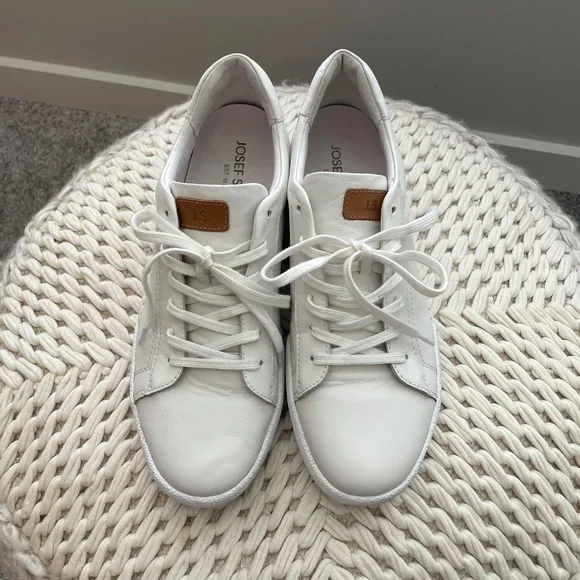 *New JOSEPH SEIBEL Claire 01 white leather sneaker sz41/10.5 - Picture 8 of 13